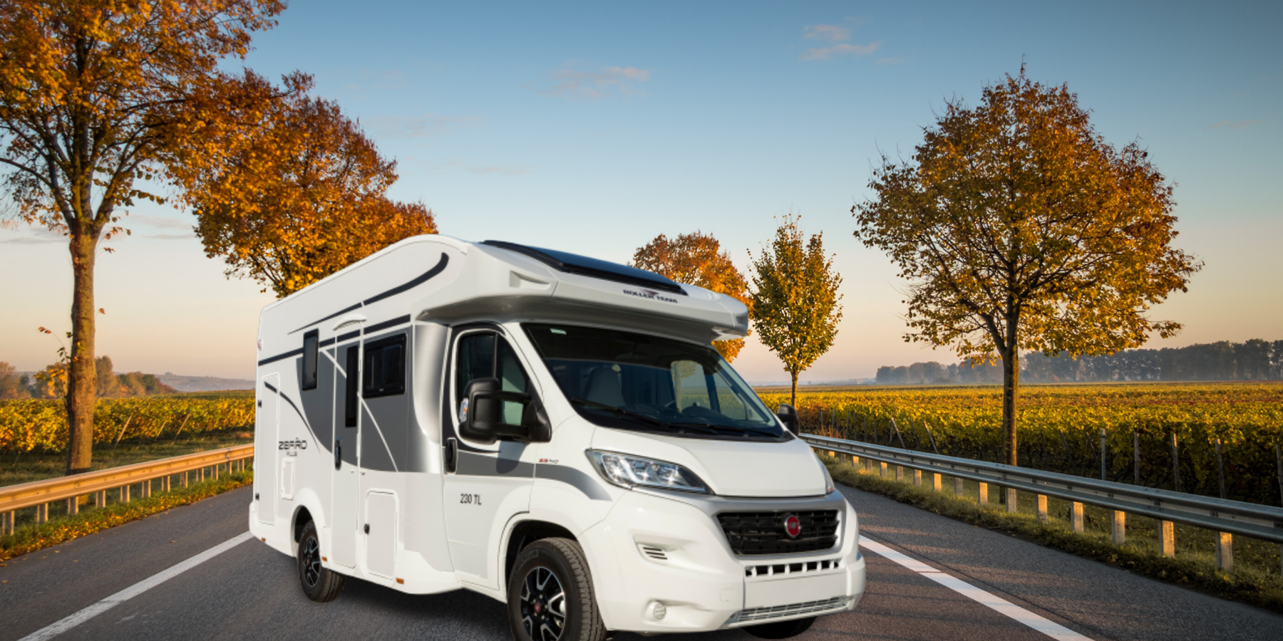 Zefiro 230 TL, the low-profile Roller Team motorhome with an out of the ordinary layout